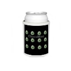 madeathのチョコミント(BLACK LINE) Koozie