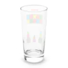 Siderunの館 B2のレトロゲーム風な大仏 Long Sized Water Glass :back