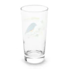 Teal Blue CoffeeのTeal Blue Bird - hop Ver. - Long Sized Water Glass :back