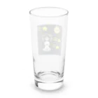 yayoiboy 弥生ボーイくんの弥生ボーイくん夜の富士山の上でひと休み Long Sized Water Glass :back