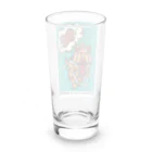 lovekuma_emilyのティラノサウルスレースあさむし Long Sized Water Glass :back