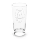 TUNA-CUNの猫のししまる「SSMR」 Long Sized Water Glass :back