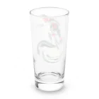 恒福水路の朱文金ロンググラス Long Sized Water Glass :back