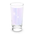 ゆにねこ惑星の🦄ゆにねこ🦄白線 Long Sized Water Glass :back