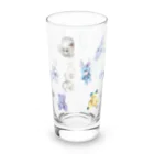 くまきちショップやさんのクマキチファミリー Long Sized Water Glass :back