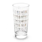 かえるのマルチーズ＆マルチーズミックス身体測定 Long Sized Water Glass :back