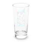 猫まみれ小店のアメショ ハルくん Long Sized Water Glass :back