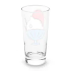 春うららのひんやり白くまアイス Long Sized Water Glass :back