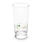 エダマメトイチ雑貨店のかわいい鳥たち Long Sized Water Glass :back