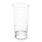 Ahhoのトーテムポールつむつむもちまるくん Long Sized Water Glass :back