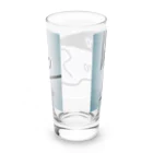 Lakikai_laki602のshiro kuro skio Long Sized Water Glass :back