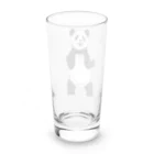 PANDA Mの立ち上がりパンダ Long Sized Water Glass :back