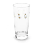 lostareaのハトいっぱい Long Sized Water Glass :back