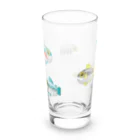 お魚大好きジャパン!!のサケマスちゃん Long Sized Water Glass :back