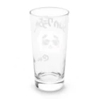 P_aquaのサングラチュー（黒文字Ver） Long Sized Water Glass :back