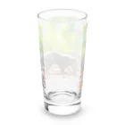 北海道アニマルグッズの元気いっぱいのエゾリス！ Long Sized Water Glass :back