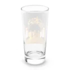 7SevenThree3のスノーマンの祝福 Long Sized Water Glass :back