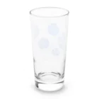 開運ことはのありがとうの朝顔 Long Sized Water Glass :back