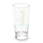 カエルが好きな人のお店の長い手 Long Sized Water Glass :back