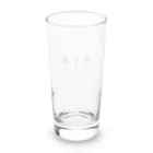 絵の具入れの信号機ヨガぼうにんげんくん Long Sized Water Glass :back