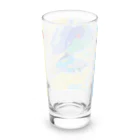 アート工房　甘月蝕(kanngesshoku)『TAaKA』のストアのMary's  tweets『ワーイ、海水浴って最高!!』 Long Sized Water Glass :back