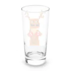 闘うトナカイのお店の闘うトナカイ Long Sized Water Glass :back