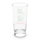 アインシュタインキャットのドロボーネコ Long Sized Water Glass :back