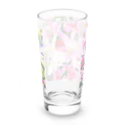 えびたろの咲き乱れる Long Sized Water Glass :back