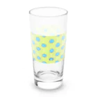 サーチライト紺青のあこやだまたくさん Long Sized Water Glass :back