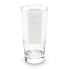 bonnylochの紗綾型_LightGreen Long Sized Water Glass :back