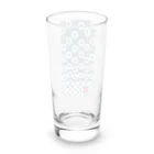 bonnylochの七宝繋ぎWhite_@Red Long Sized Water Glass :back