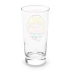 TICTOCのどうぶつショップのめがねっ子（ロゴあり） Long Sized Water Glass :back