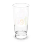 コーヒーロールの動物アンテナ Long Sized Water Glass :back