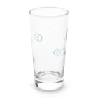 くーまんのお店でふのくーまん ロンググラス20th（ブルー）  Long Sized Water Glass :back