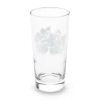 コーヒーロールの交通安全お守り！（テキスト入り） Long Sized Water Glass :back