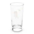 天秤座の太陽と仲良し☀️こんがりねこ Long Sized Water Glass :back