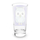 chicodeza by suzuriのフクロウのドット絵 Long Sized Water Glass :back