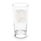 アヤナシトリィSHOPのおつきみ日誌　我が名はつきみ。金熊王朝ハムホテプトラ１世つきみ。 Long Sized Water Glass :back