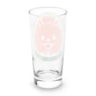 イラスト MONYAAT の POMEぶ Dスイカとポメラニアン Long Sized Water Glass :back