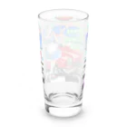 紫雲山 大泉寺の大泉寺アート御朱印「アマビエ50s」 Long Sized Water Glass :back