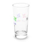 江戸前ボートSUZURI店の艇驚シリーズ⑨ 6色の風車 Long Sized Water Glass :back