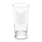 猫のイラスト屋さんのlien sumomomilk Long Sized Water Glass :back