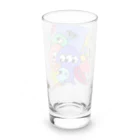 おはる屋さんのカラフルなおばけ達 Long Sized Water Glass :back