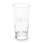 デザートラボのDessert lab （デザートラボ）のなかよしたち Long Sized Water Glass :back