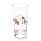 YouStoreのカモノハシがいっぱい Long Sized Water Glass :back