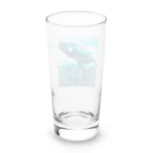 AI_ARTの空飛ぶクジラ Long Sized Water Glass :back