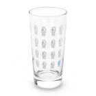 コンロランのイースター島のモアイ(52人) Long Sized Water Glass :back