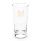 ゆるも鹿々堂のポケットインまめしか Long Sized Water Glass :back