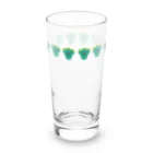 Wonder Bird Forestのティータイムの花［TTF16-GREEN］ Long Sized Water Glass :back