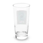 時空省広報課の時空省 ロゴ＆テキスト Long Sized Water Glass :back